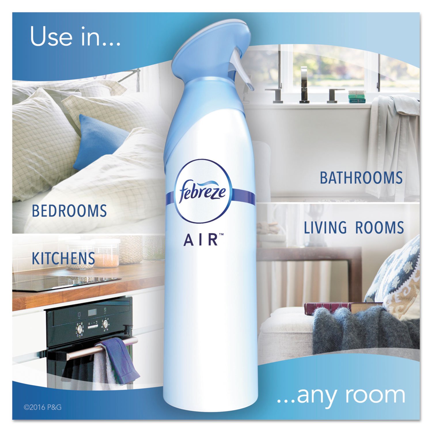 Foto 4 pulgar | Aerosol Ambientador Febreze Gain Original Scent 250 Ml X6 - Venta Internacional.