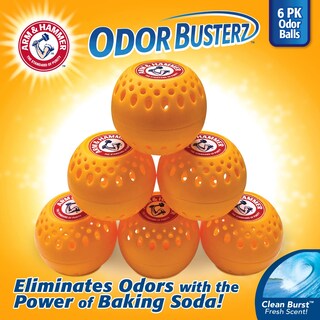 Foto 3 | Desodorizer Arm & Hammer Odor Busterz Balls paquete de 6 - Venta Internacional