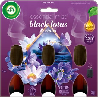 Foto 1 | Air Wick Essential Mist De Triple Recarga, Color Negro, Loto Y Violeta - Venta Internacional.