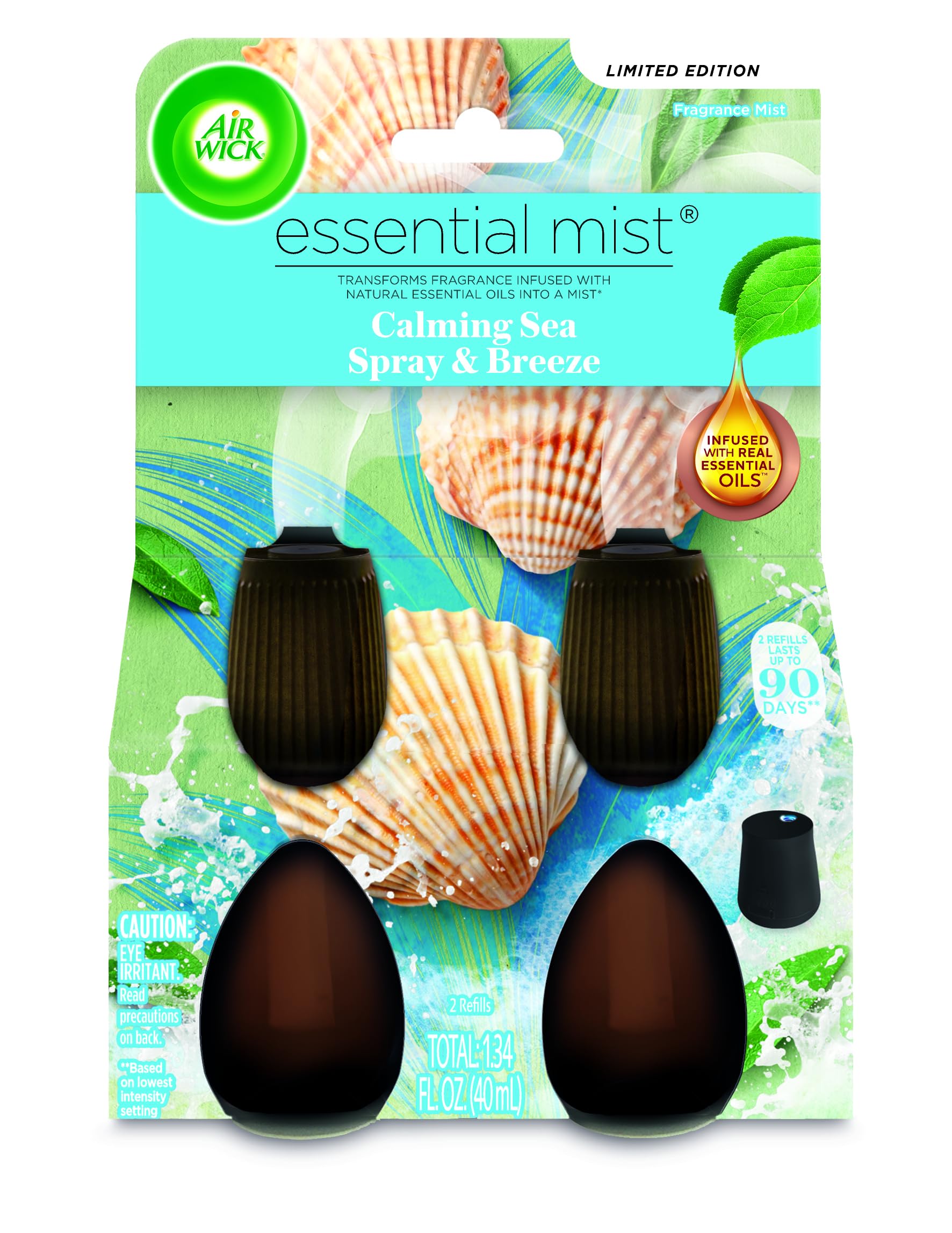 Foto 2 pulgar | Aerosol Calmante Marino Twin Refill Air Wick Essential Mist - Venta Internacional