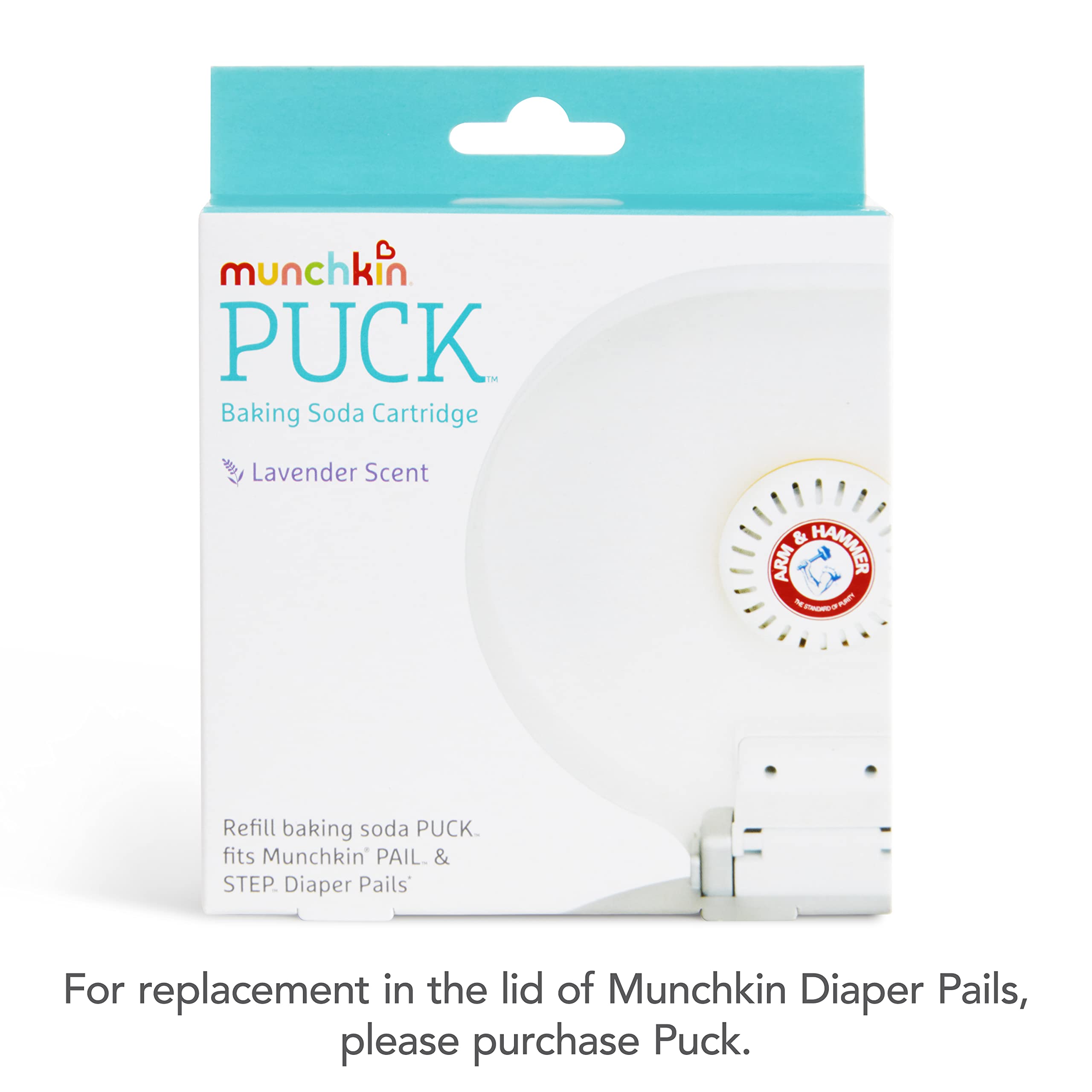 Foto 4 | Cartucho De Bicarbonato De Sodio Munchkin Arm & Hammer Puck Con Aroma A Lavanda - Venta Internacional.