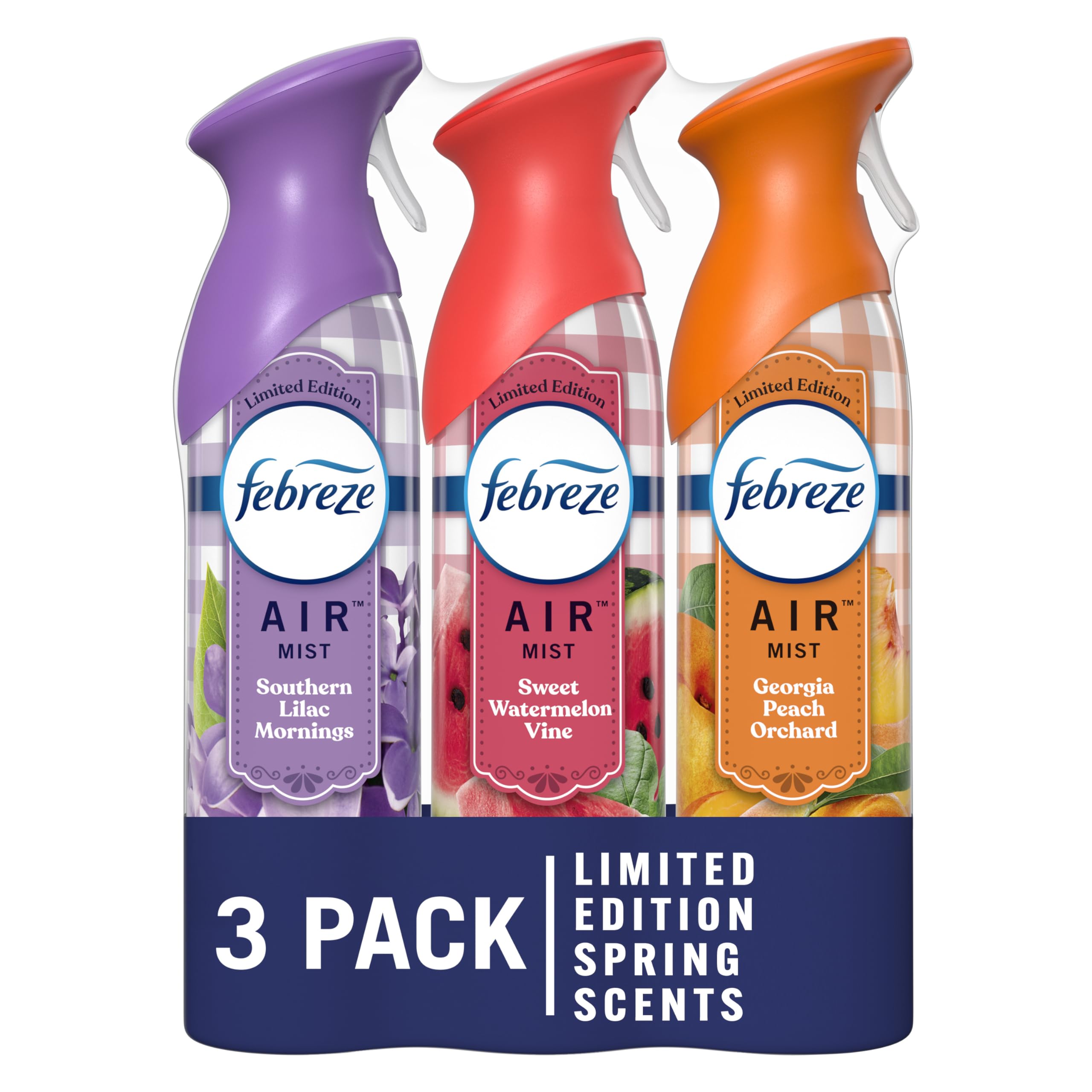 Foto 2 pulgar | Ambientador Febreze Air Mist de 3 Piezas-Venta Internacional