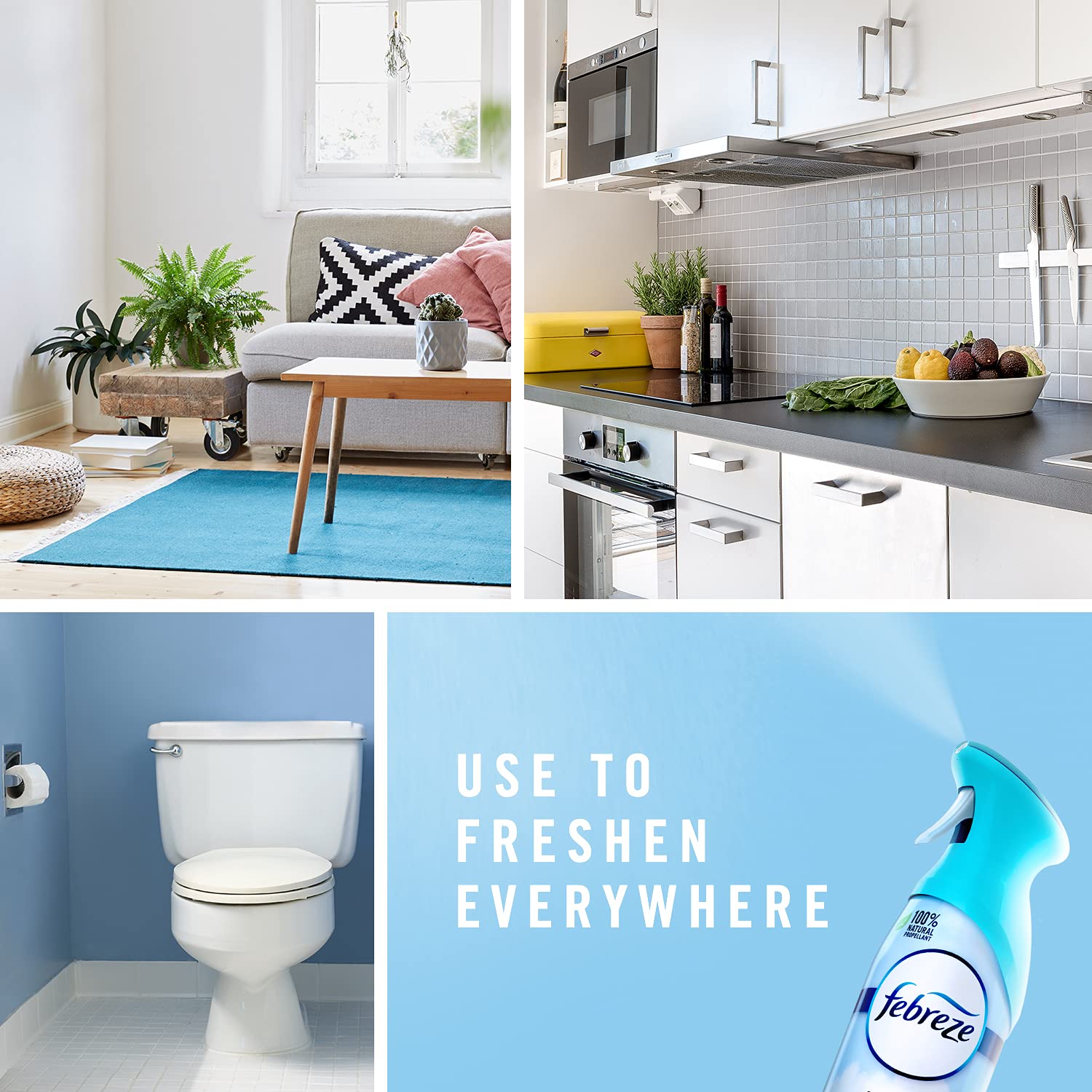 Foto 5 pulgar | Ambientador Febreze Air Mist de 3 Piezas-Venta Internacional