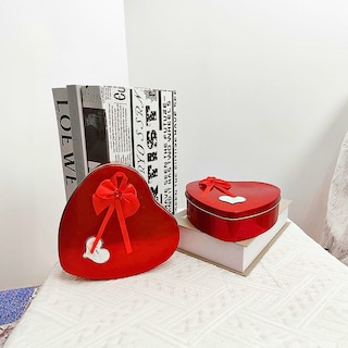 Foto 7 | Caja En Forma De Corazón Con Arreglo De Rosas Y Osito