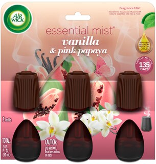 Foto 1 | Recambio Air Wick Essential Mist, 3 Veces Con Vainilla Y Papaya Rosa - Venta Internacional.
