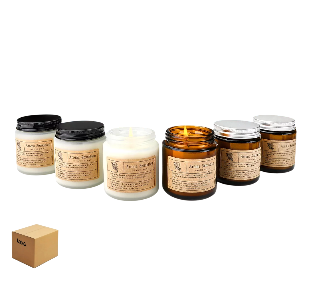 Velas Aromáticas Fragancias Surtidas 6 Piezas