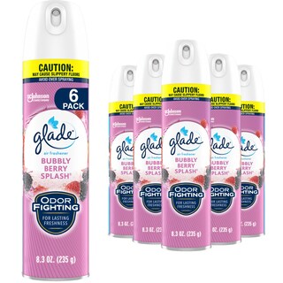 Foto 1 | Aromatizante Glade Bubbly Berry Splash 6 Piezas-Venta Internacional