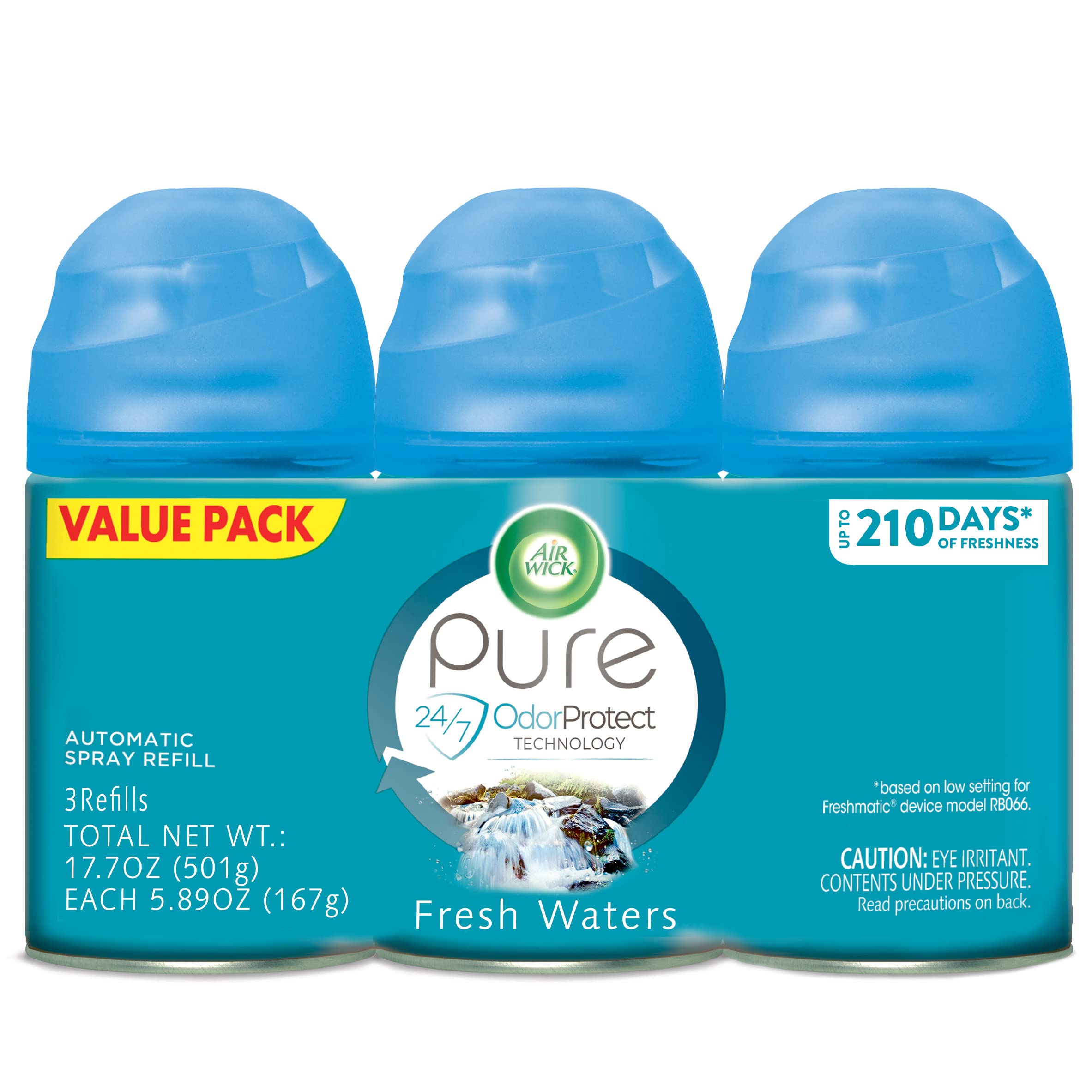 Foto 2 pulgar | Aromatizantes Air Wick Fresh Water 3 Piezas-Venta Internacional