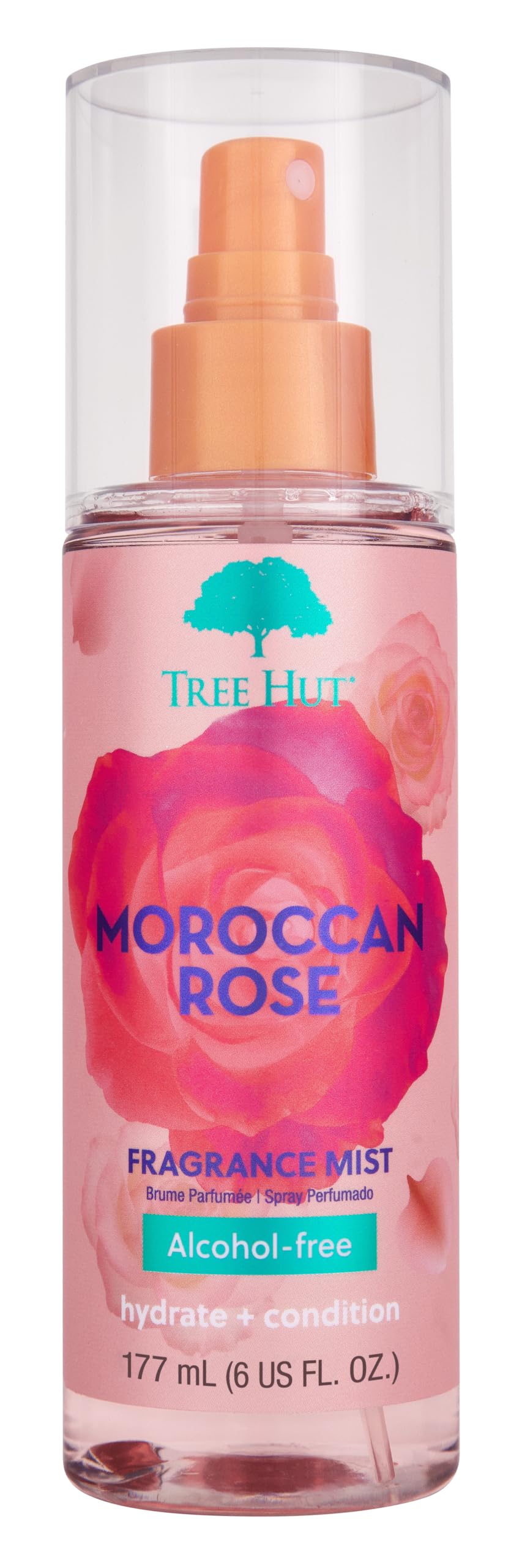 Foto 2 pulgar | Fragancia En Aerosol Tree Hut Moroccan Rose, 180 Ml, Sin Alcohol - Venta Internacional.
