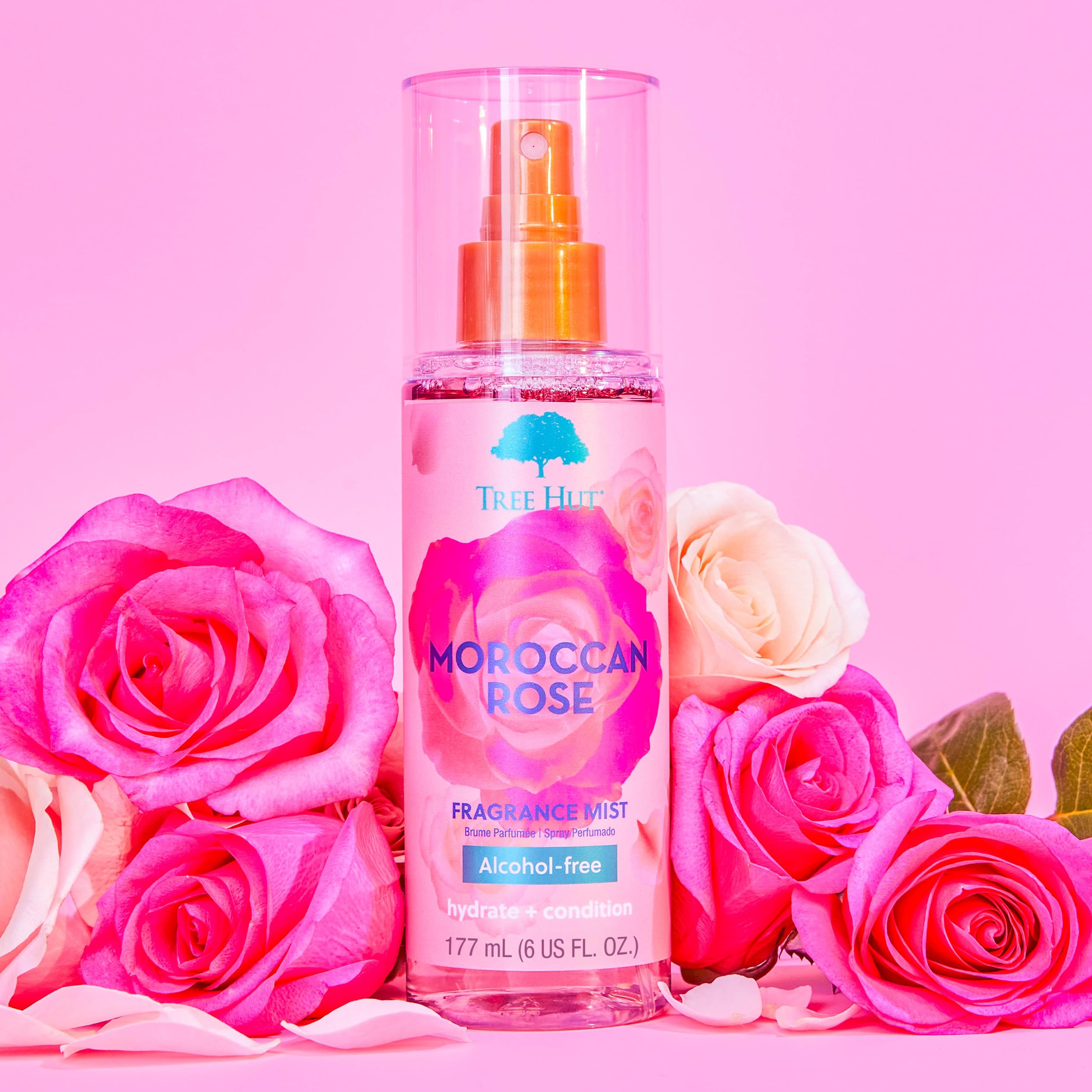 Foto 2 | Fragancia En Aerosol Tree Hut Moroccan Rose, 180 Ml, Sin Alcohol - Venta Internacional.