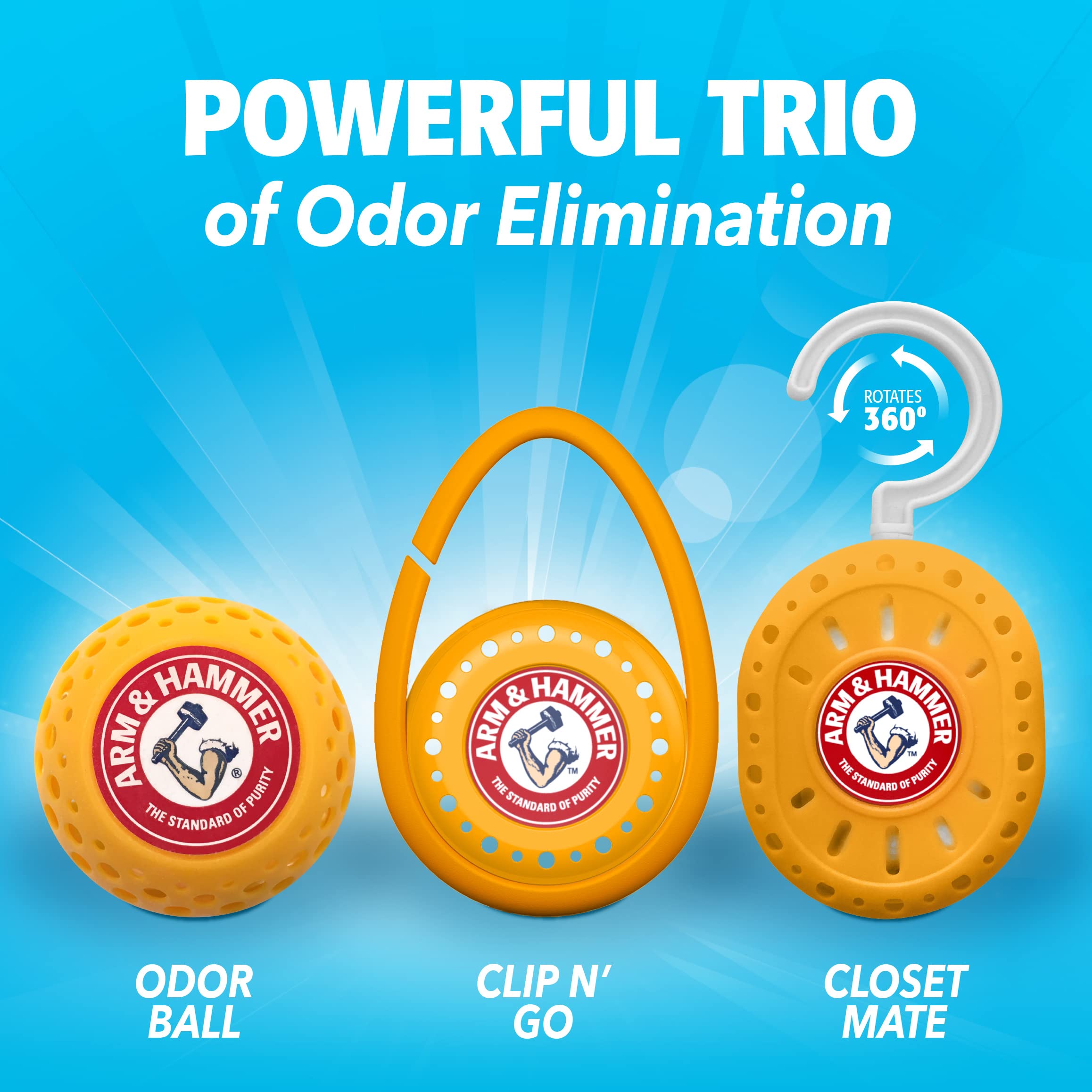 Foto 7 pulgar | Aromatizantes Arm & Hammer 8 Piezas-Venta Internacional