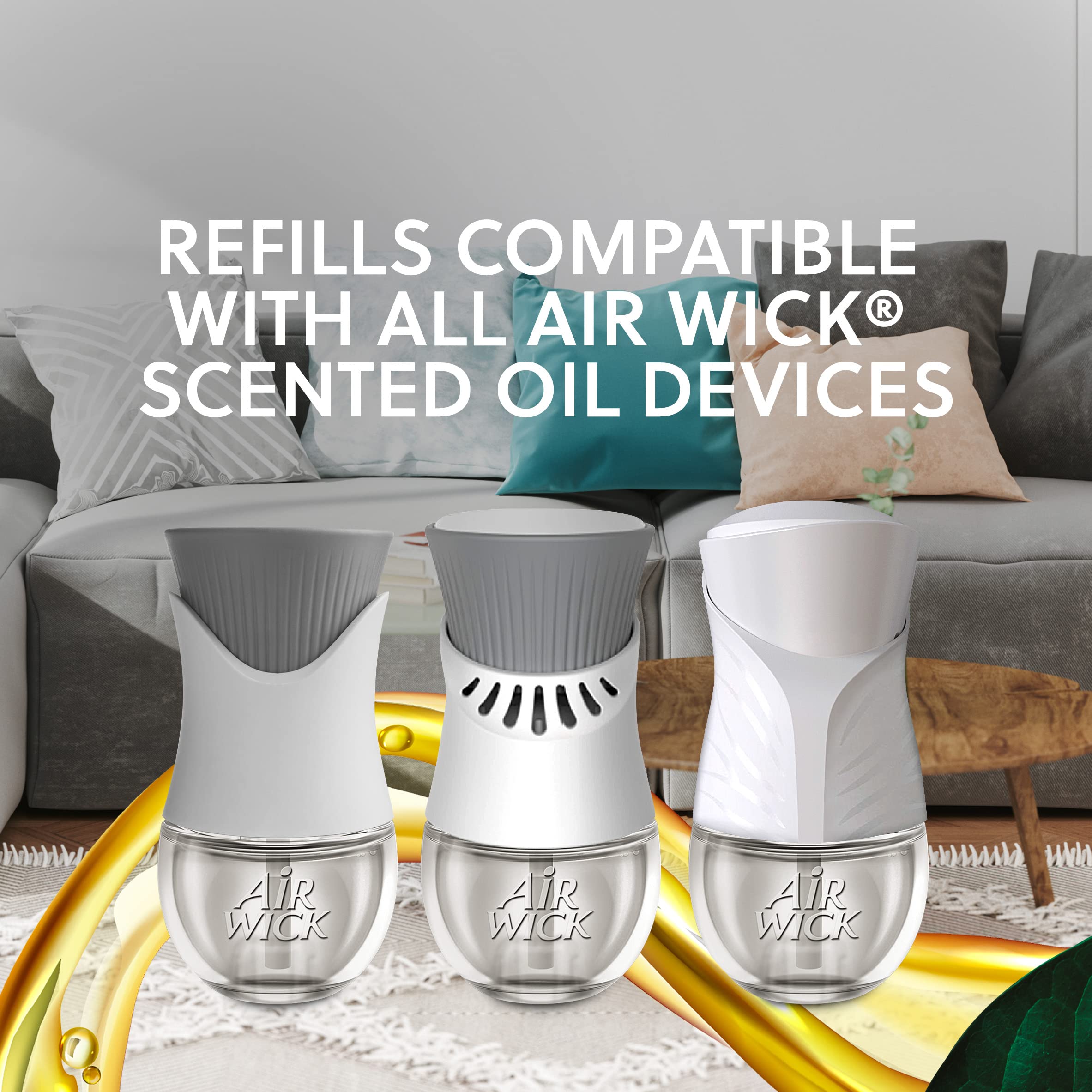 Foto 5 pulgar | Recambio De Aceite Perfumado Air Wick Plug In Fresh Linen, 2 X 120 Ml - Venta Internacional.