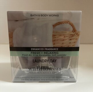 Foto 2 | Fragrance Refill Bath And Body Works Laundry Day, 24 Ml (paquete De 2) - Venta Internacional.