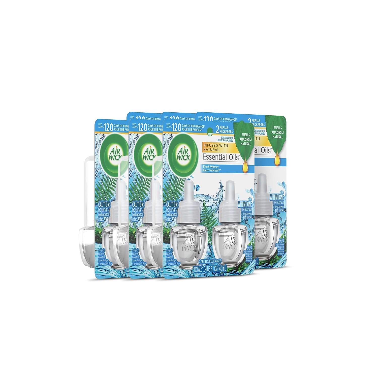 Foto 6 pulgar | Aceite Perfumado Air Wick Plug In 2 Recargas Para Agua Dulce, 40 Ml - Venta Internacional.