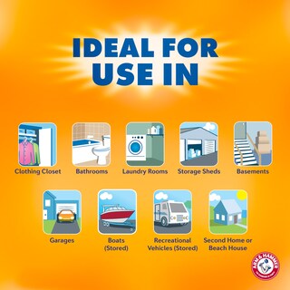 Foto 7 | Absorbedor De Humedad Tub Arm & Hammer Essentials, Paquete De 3, 454 G - Venta Internacional.