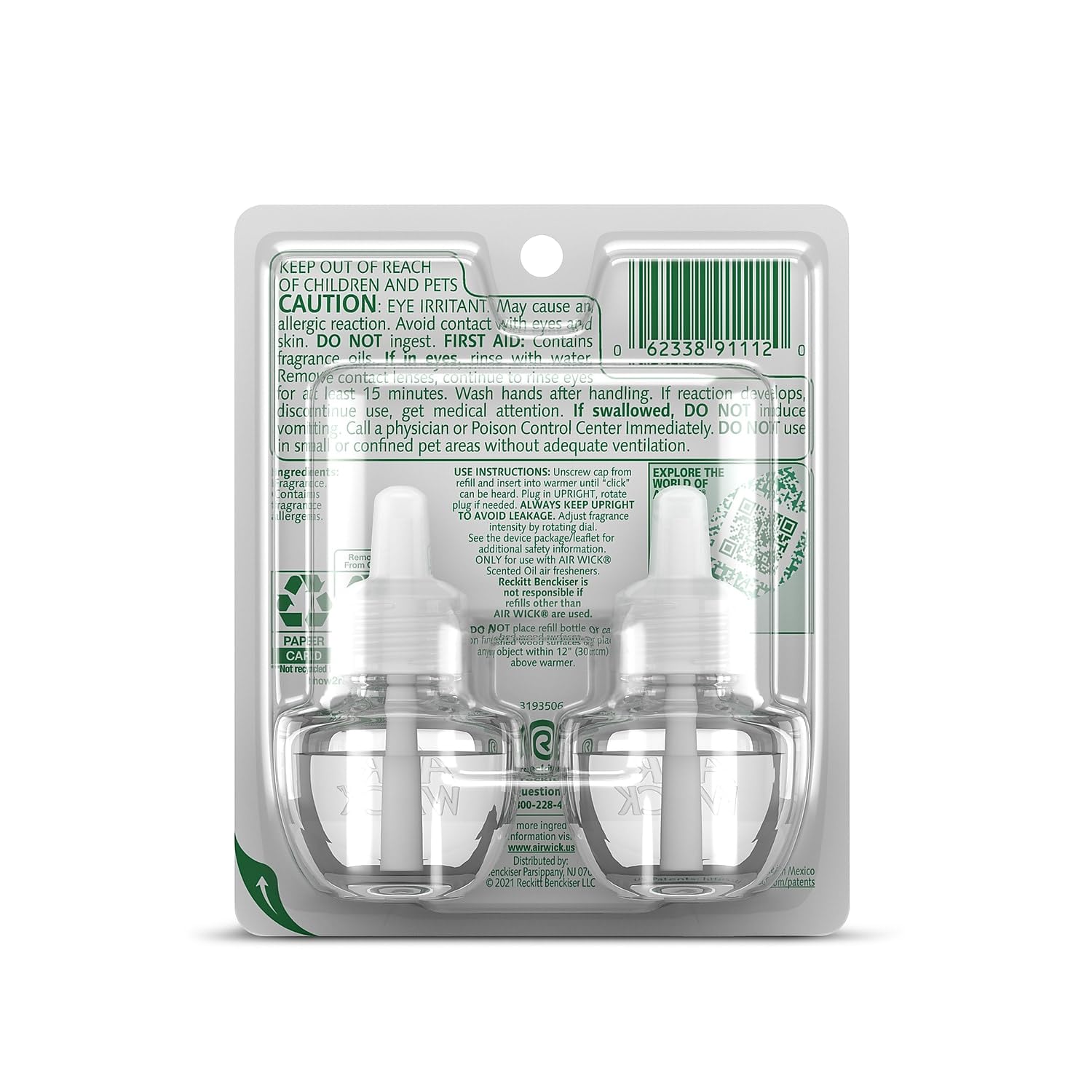 Foto 4 pulgar | Recambio De Aceite Perfumado Air Wick Plug In Summer Delights, 2 X 120 Ml - Venta Internacional.