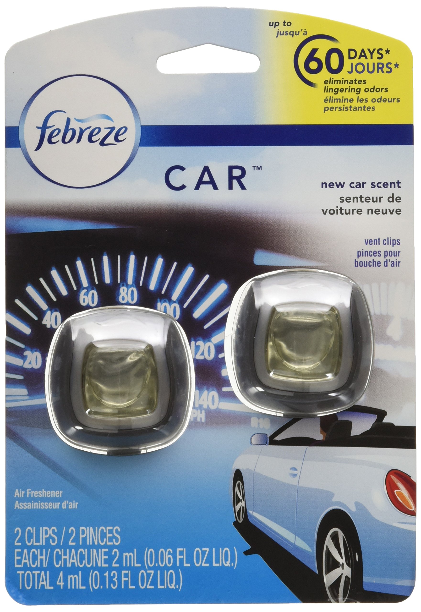 Foto 1 | Ambientadores Para Coche Febreze New Car Scent (2 Unidades) - Venta Internacional.
