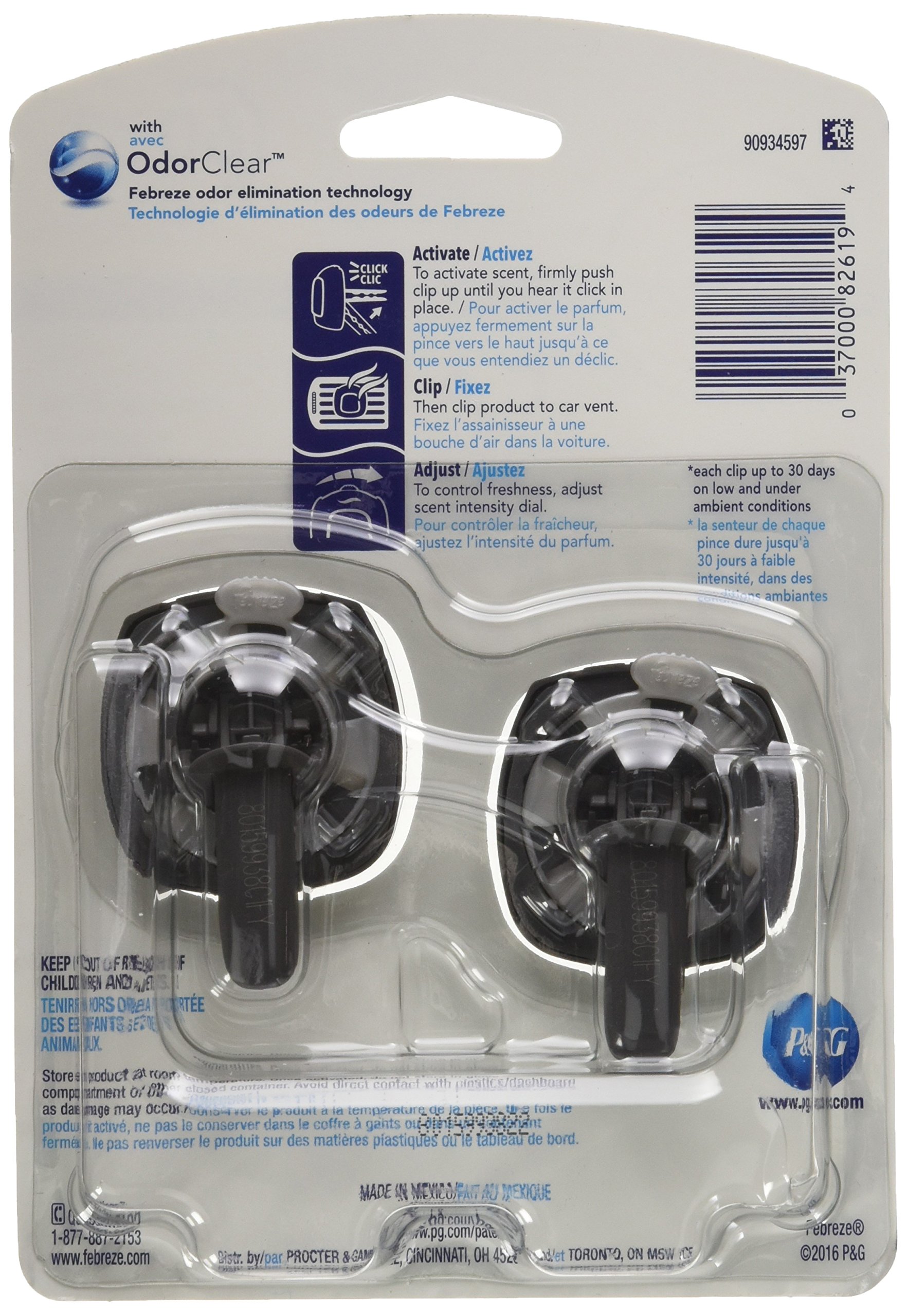 Foto 3 pulgar | Ambientadores Para Coche Febreze New Car Scent (2 Unidades) - Venta Internacional.