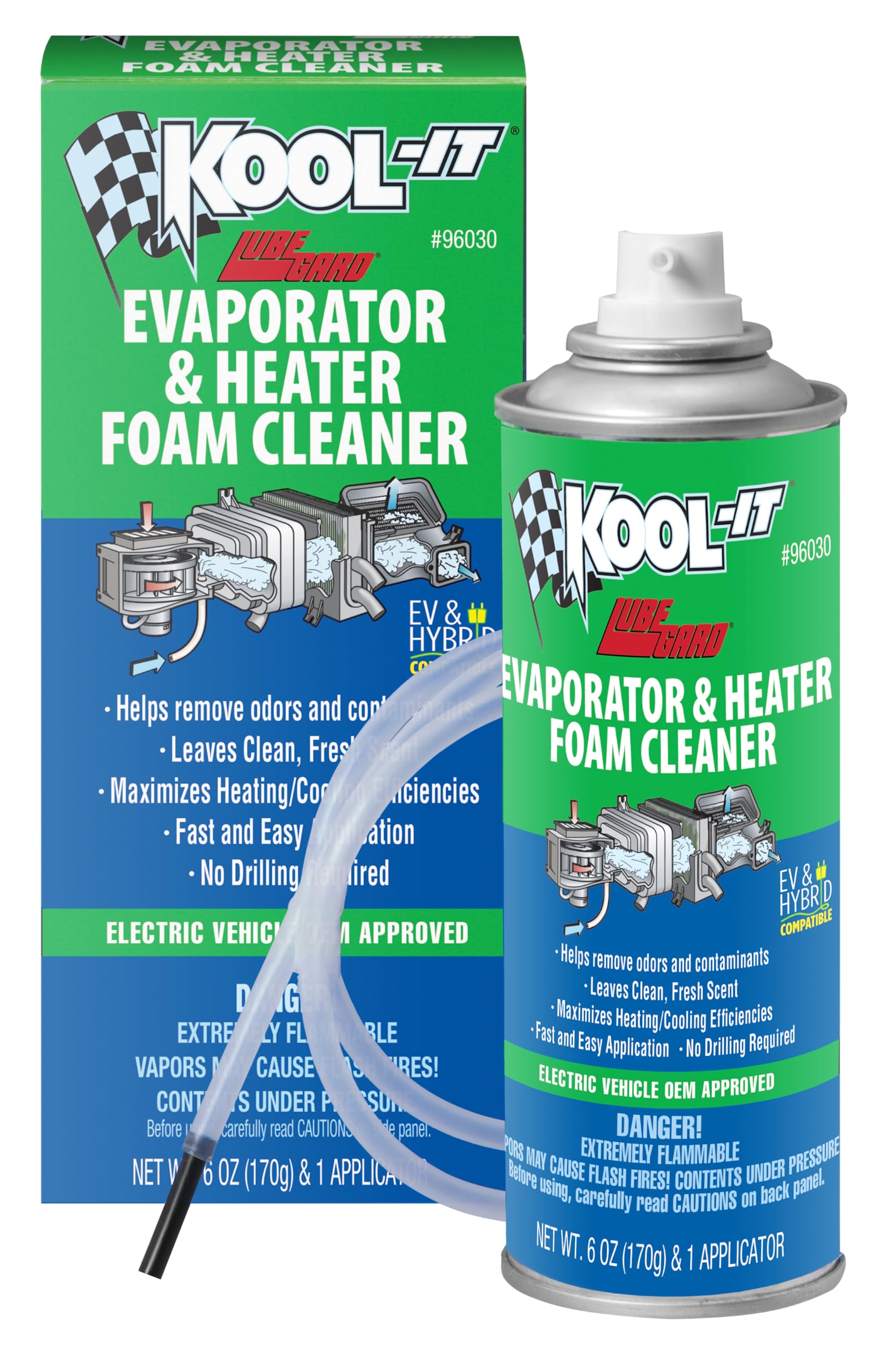 Foto 1 | Limpiador De Espuma Lubegard Kool-it 96030 Para Evaporador Y Calentador - Venta Internacional.
