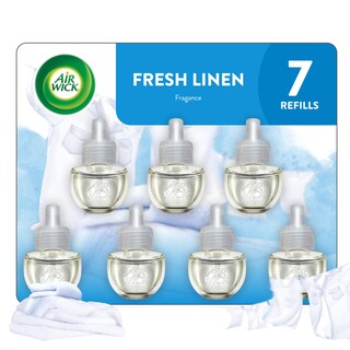 Foto 1 | Recambio De Aceite Perfumado Air Wick Plug In Fresh Linen Paquete De 7 - Venta Internacional.