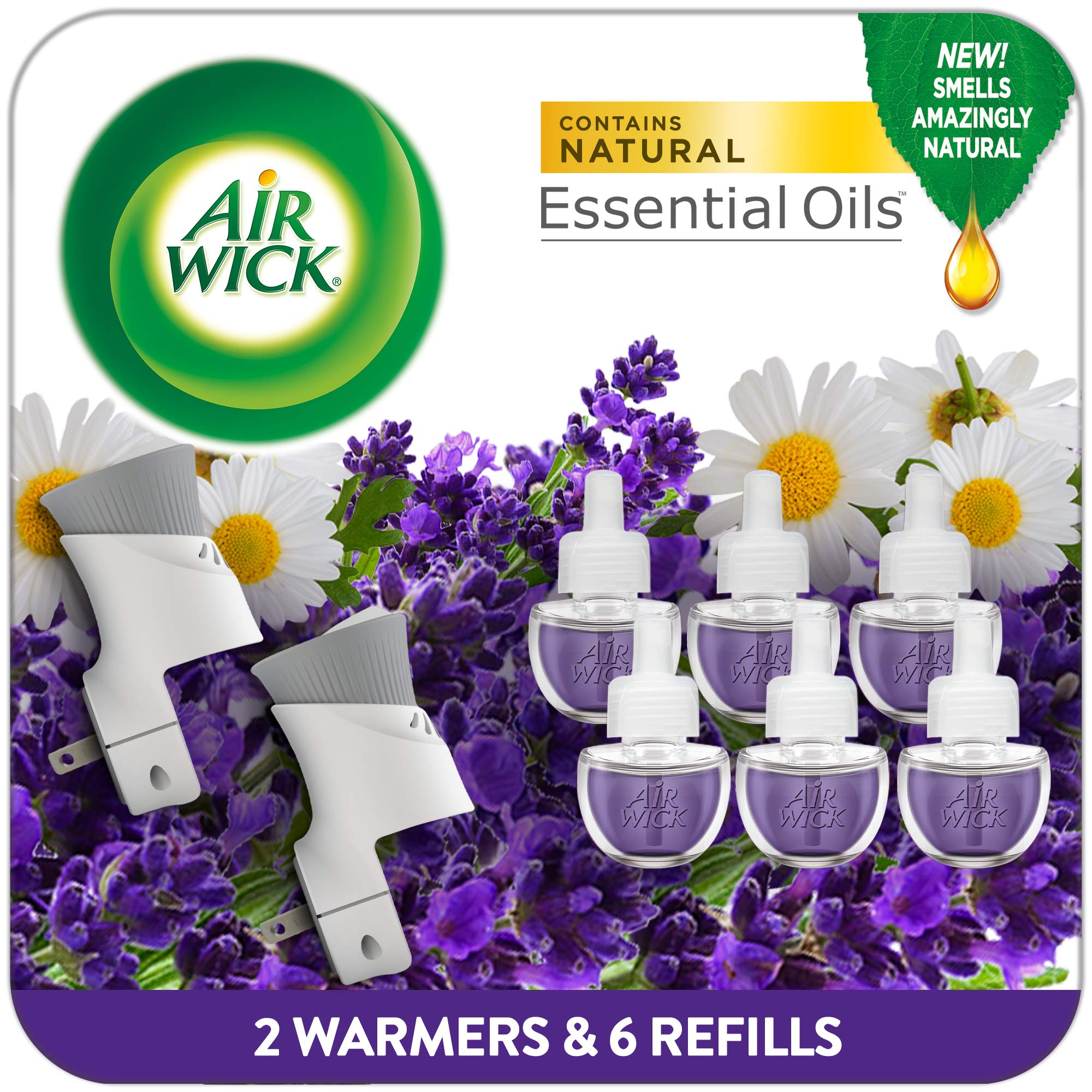 Foto 1 | Kit De Inicio De Aceite Perfumado Air Wick Plug In  2 Calentadores Y 6 Recambios - Venta Internacional.