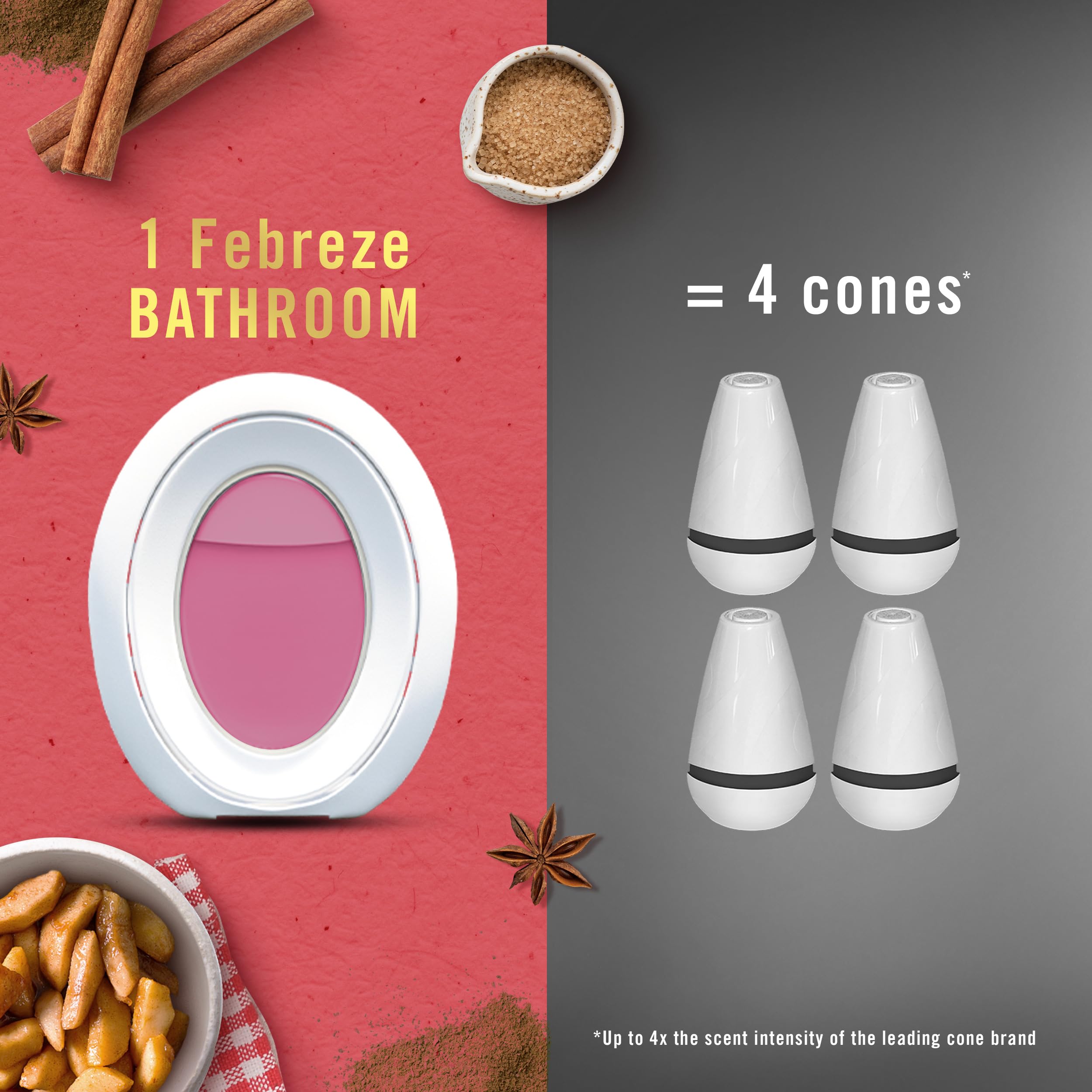 Foto 8 pulgar | Ambientador Febreze Para Baño  Con Aroma De 45 Días  Que Combate Los Olores - Venta Internacional.