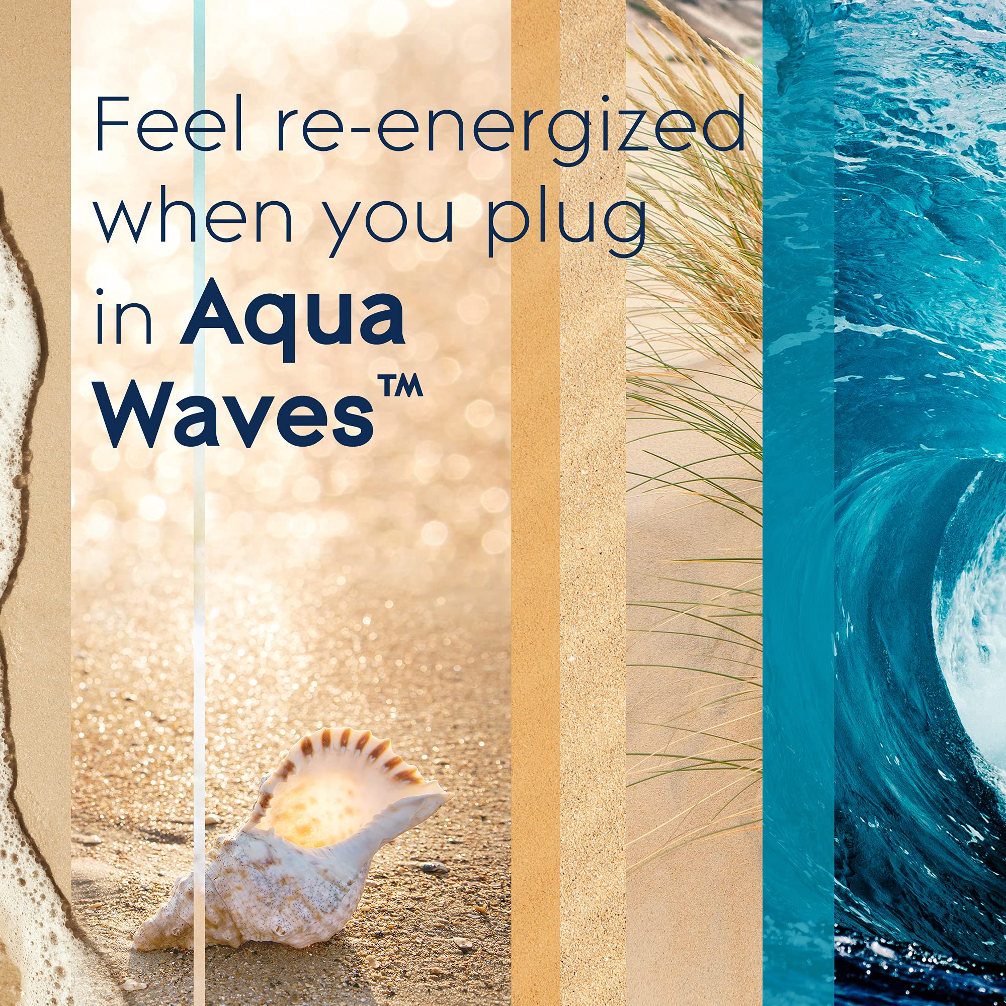 Foto 5 pulgar | Aceite Aromático Glade Plugins Aqua Waves Para Ambientador  300 Ml X 10 - Venta Internacional.