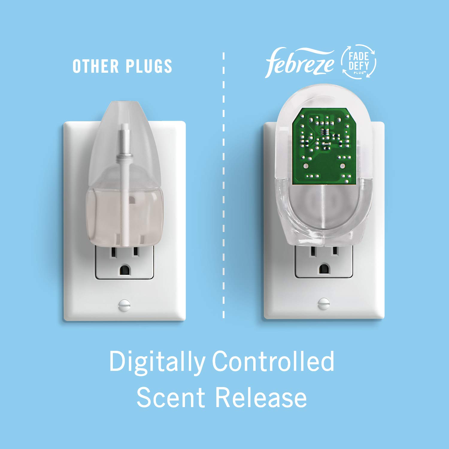 Foto 5 | Aceite Aromático Antiolor Febreze Plug In Plug In - Venta Internacional.