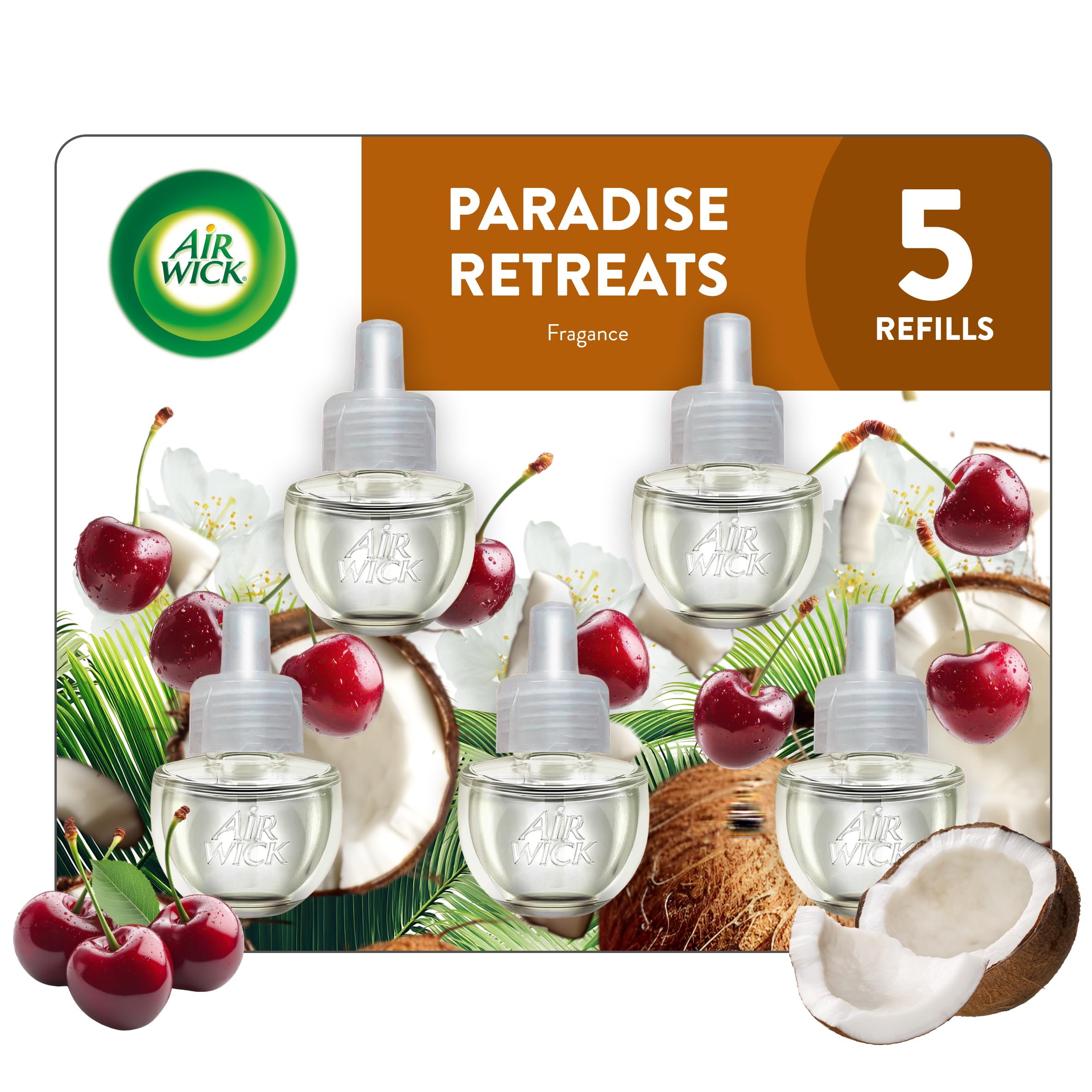 Foto 2 pulgar | Aceites Perfumados Air Wick Paradise Retreat 0+5 300 Días - Venta Internacional.
