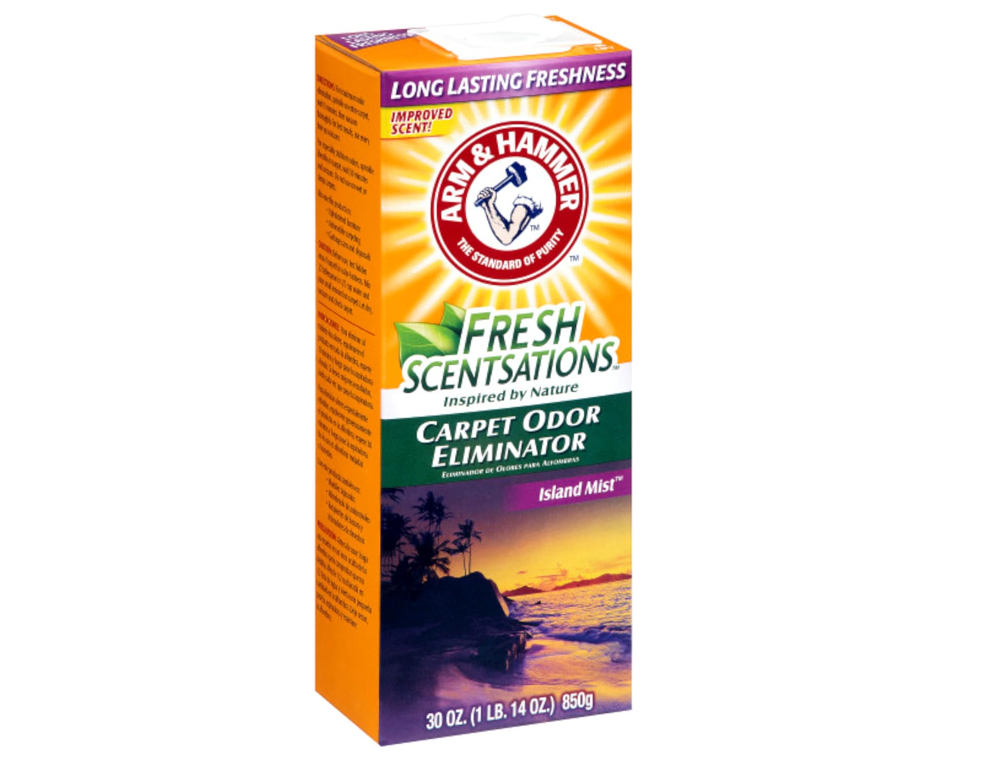 Foto 3 pulgar | Eliminador De Olores Para Alfombras Arm & Hammer Fresh Scentsations  900 Ml - Venta Internacional.