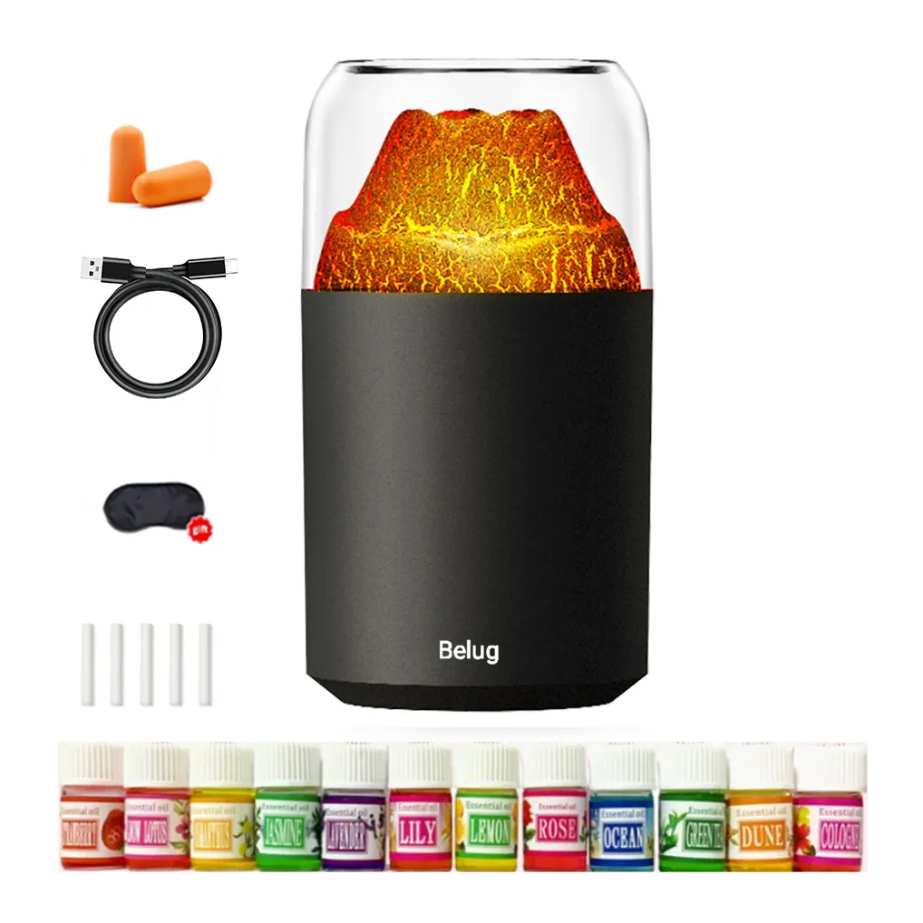 Foto 1 | Humidificador Difusor De Aceites Esenciales Eléctricos Casa Negro