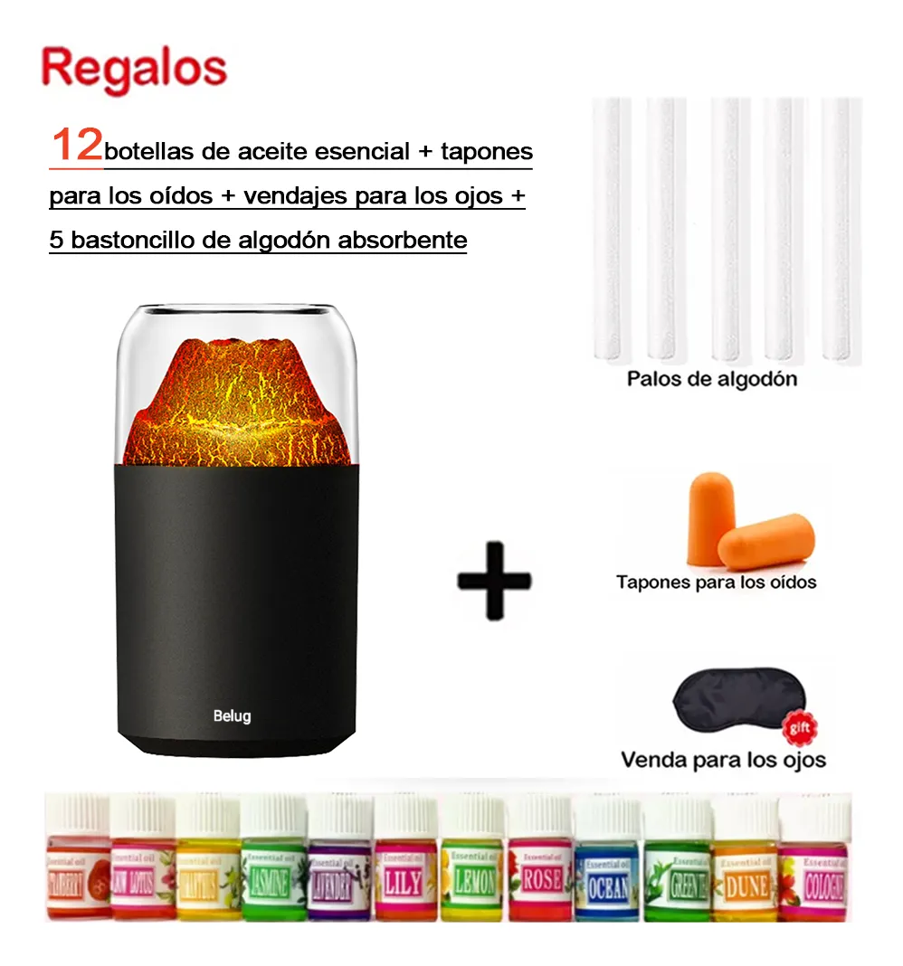 Foto 3 pulgar | Humidificador Difusor De Aceites Esenciales Eléctricos Casa Negro
