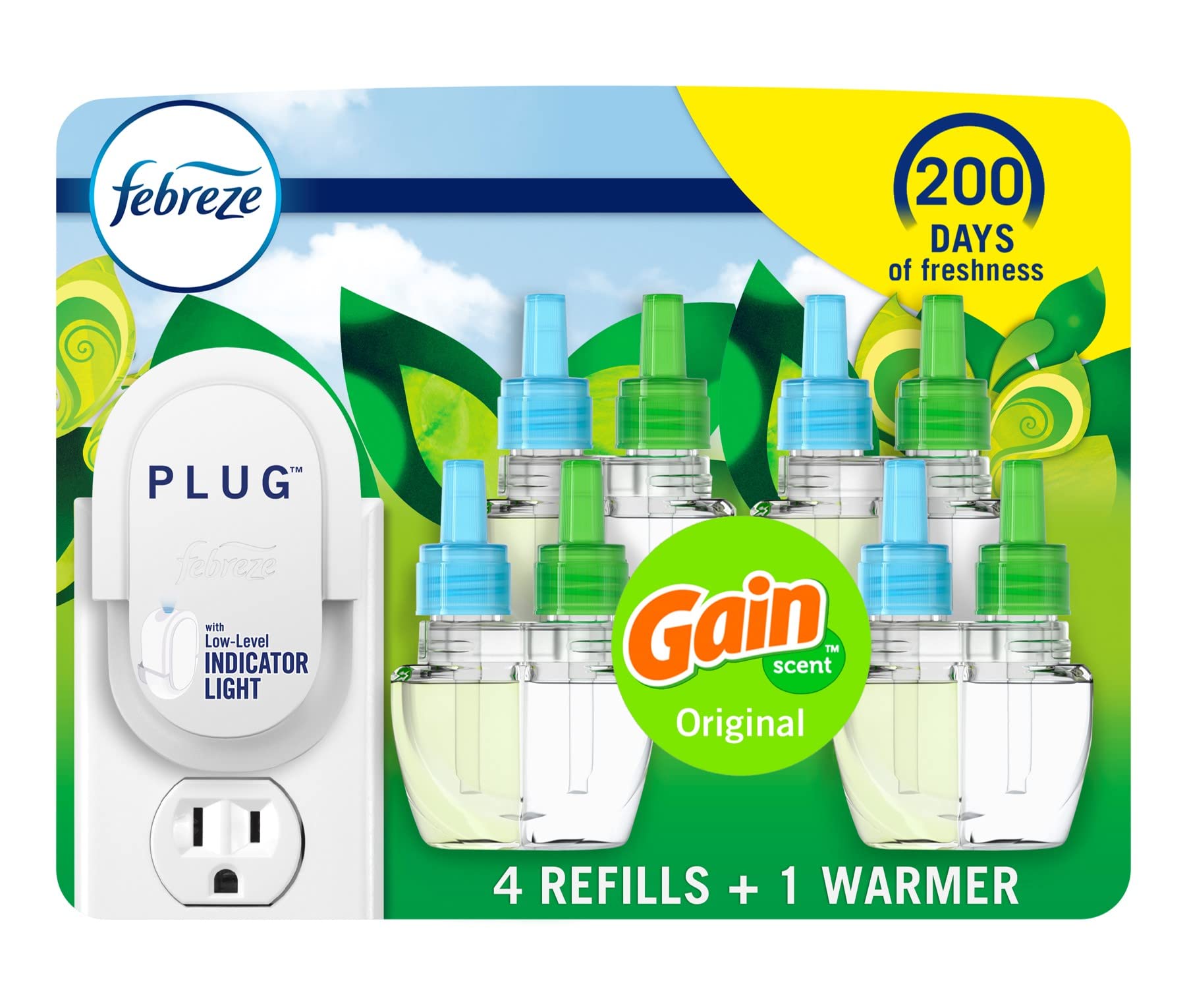 Foto 2 pulgar | Kit De Inicio Para Combatir Los Olores Del Ambientador Febreze Plug In - Venta Internacional.