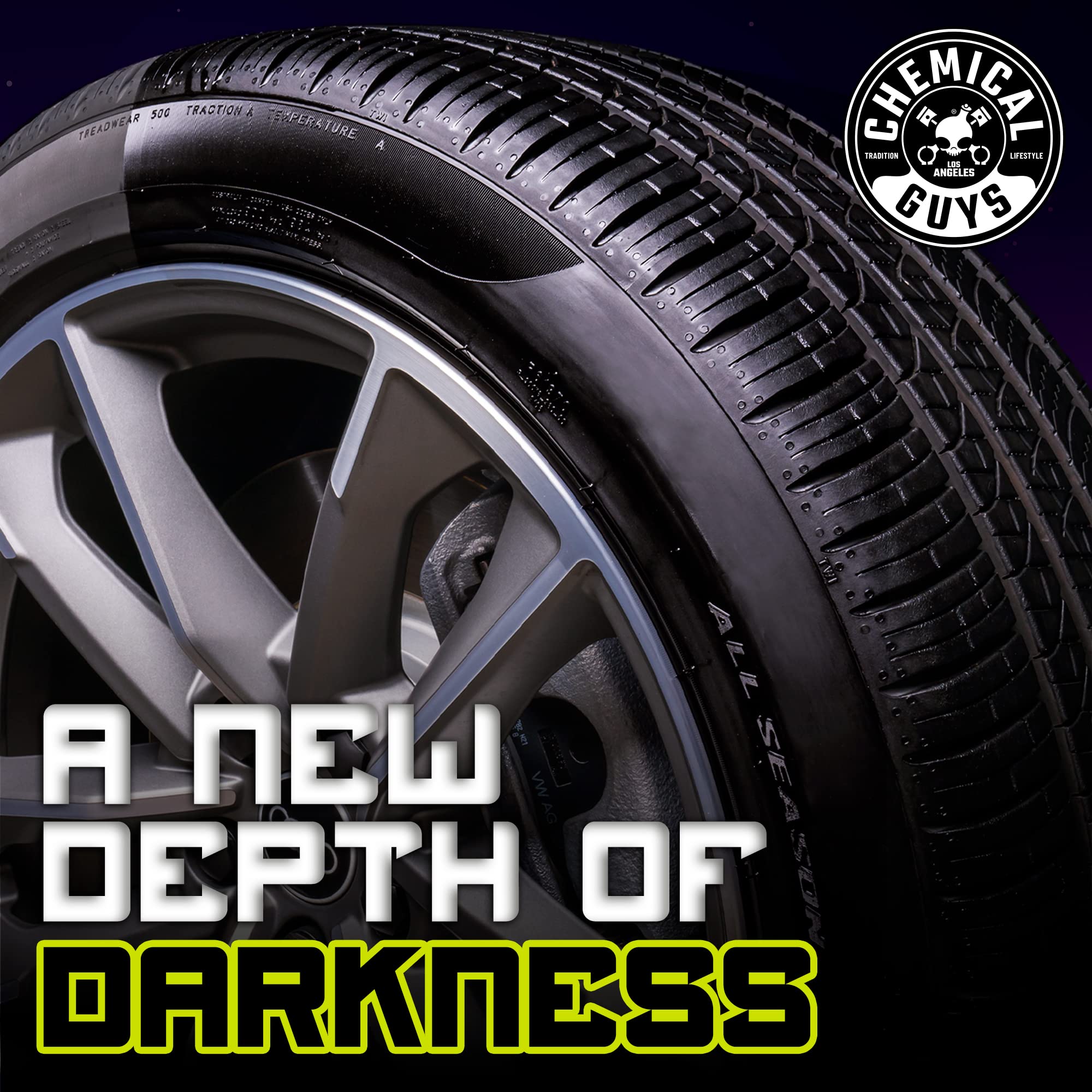 Foto 4 pulgar | Tire Shine Dressing Chemical Guys Galactic Black 473 Ml - Venta Internacional.