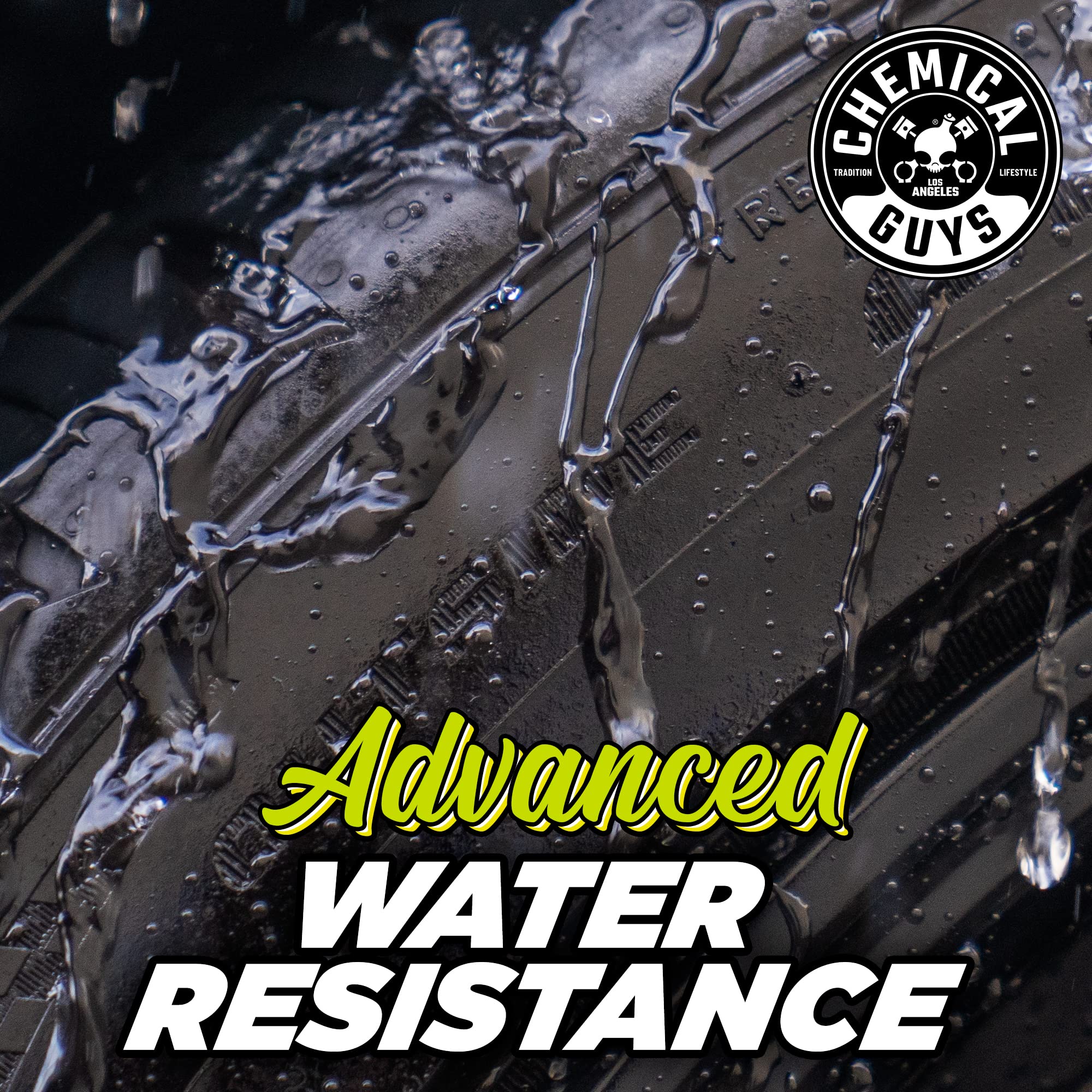 Foto 5 pulgar | Tire Shine Dressing Chemical Guys Galactic Black 473 Ml - Venta Internacional.