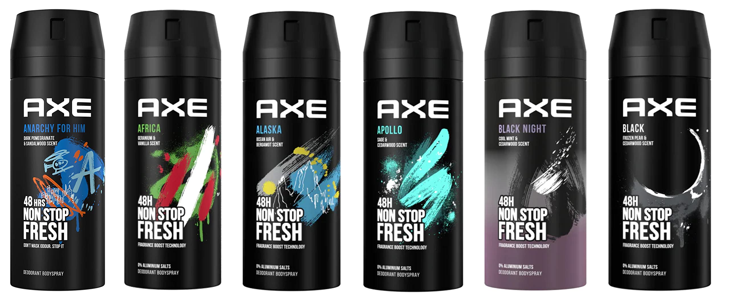 Foto 3 pulgar | Body Spray Axe, Desodorante Y Antitranspirante, 150 Ml, 12 Unidades - Venta Internacional.