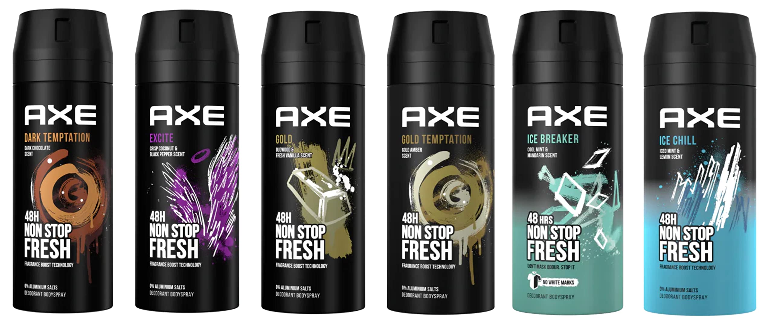 Foto 4 pulgar | Body Spray Axe, Desodorante Y Antitranspirante, 150 Ml, 12 Unidades - Venta Internacional.