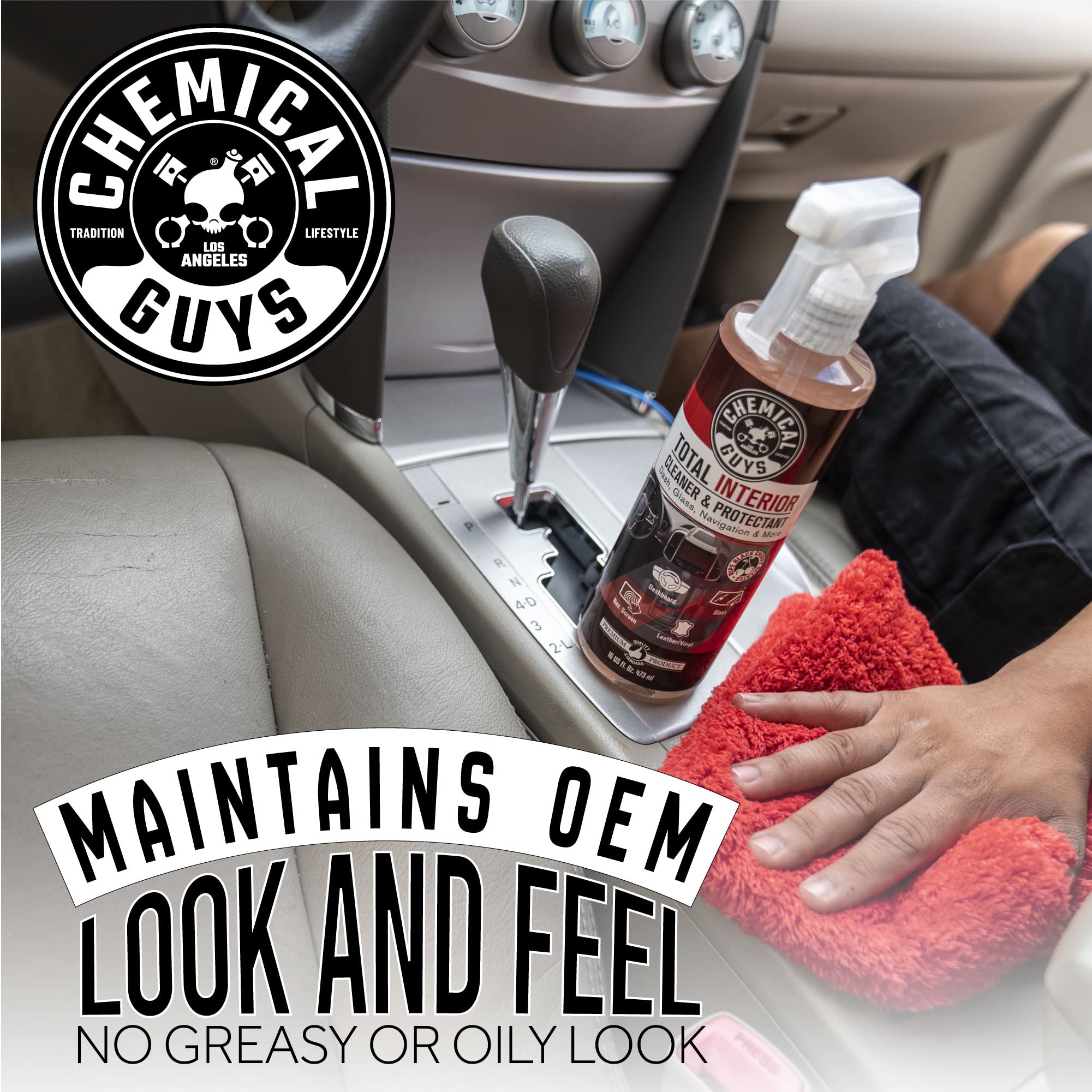Foto 5 | Limpiador Y Protector De Interiores Chemical Guys En Total 473 Ml - Venta Internacional.