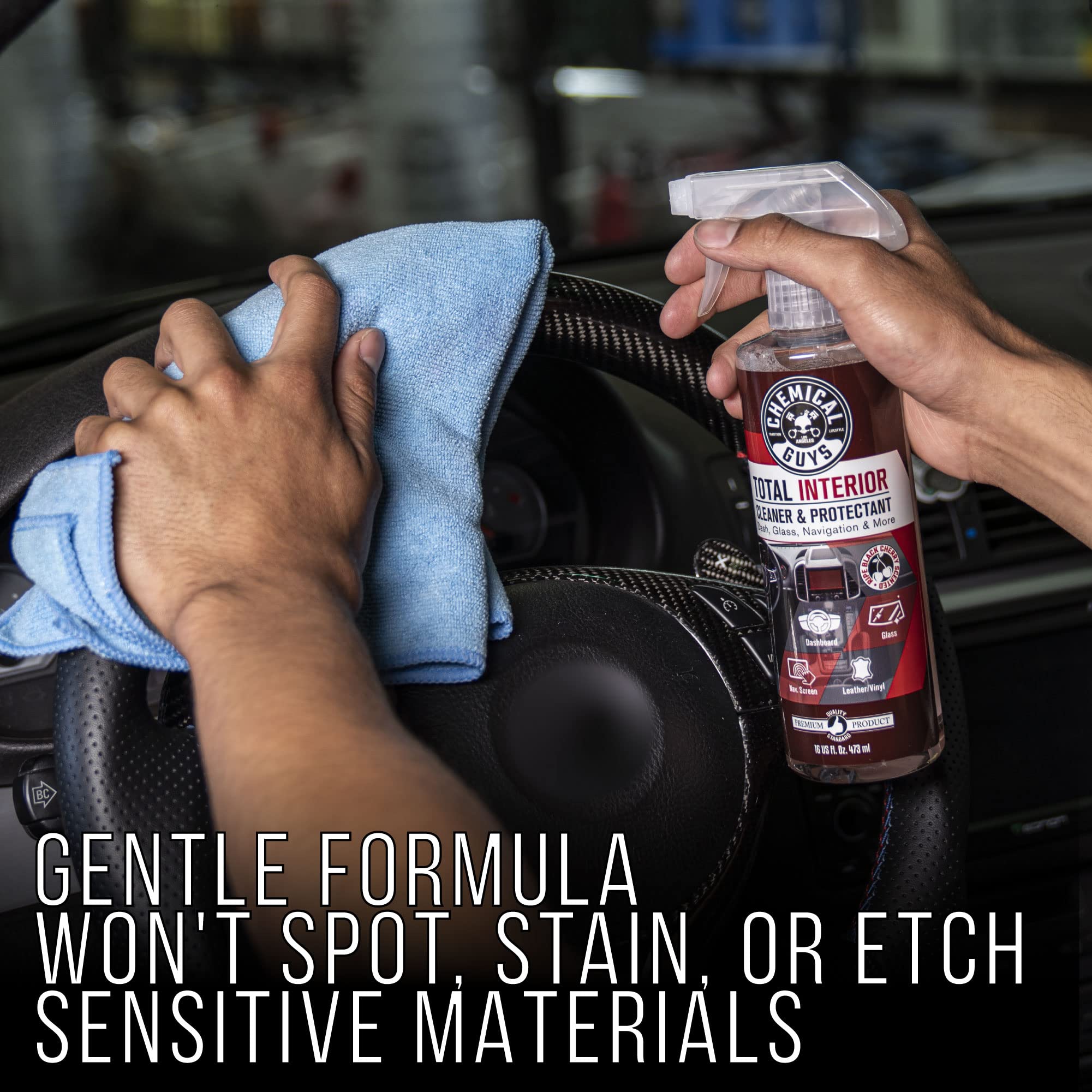 Foto 8 pulgar | Limpiador Y Protector De Interiores Chemical Guys En Total 473 Ml - Venta Internacional.