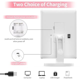 Foto 3 | Espejo De Maquillaje Huoguo Pantalla Táctil Led De 22 Luces 3 Veces - Venta Internacional.