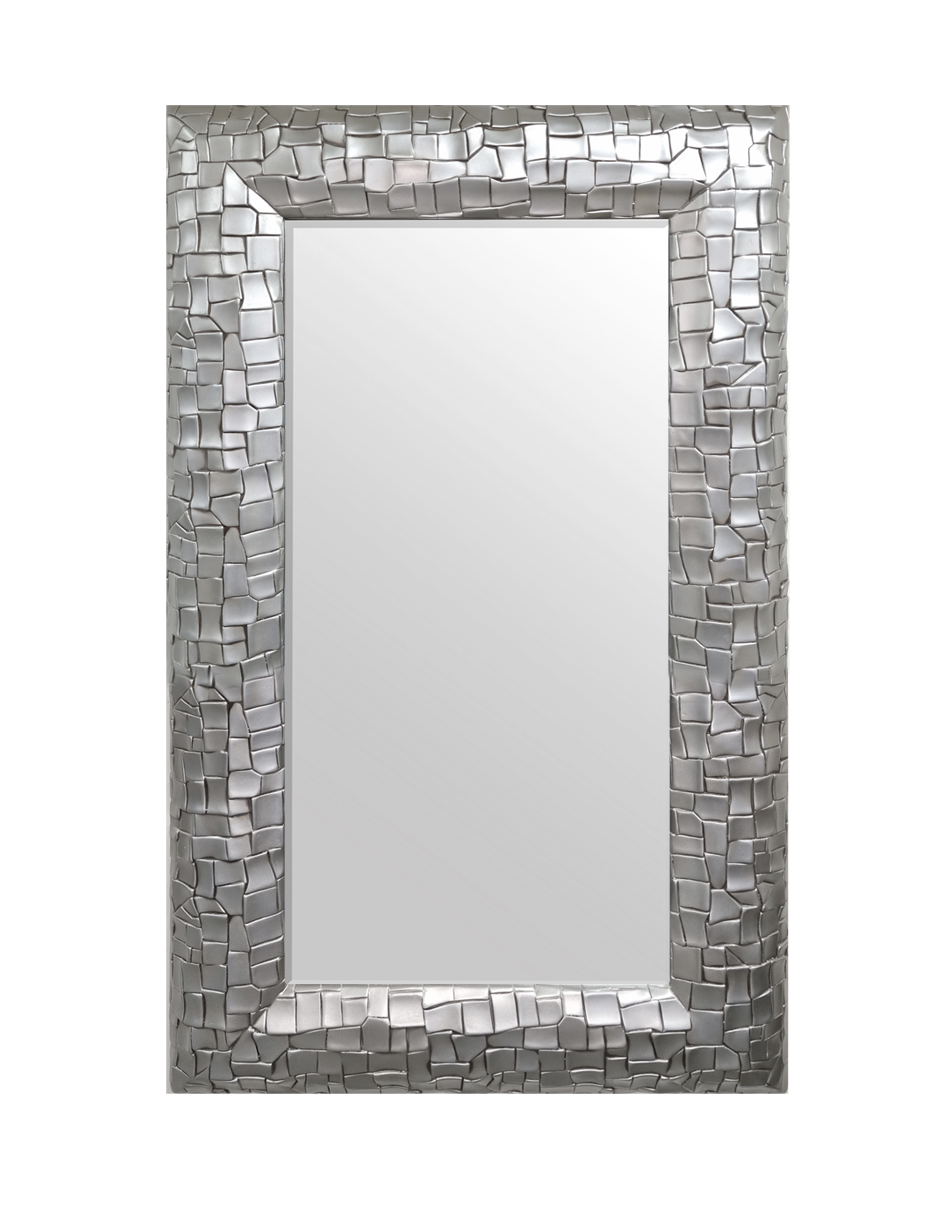 Foto 1 | Espejo de Pared Pearl Plata de 96 x 160 cm