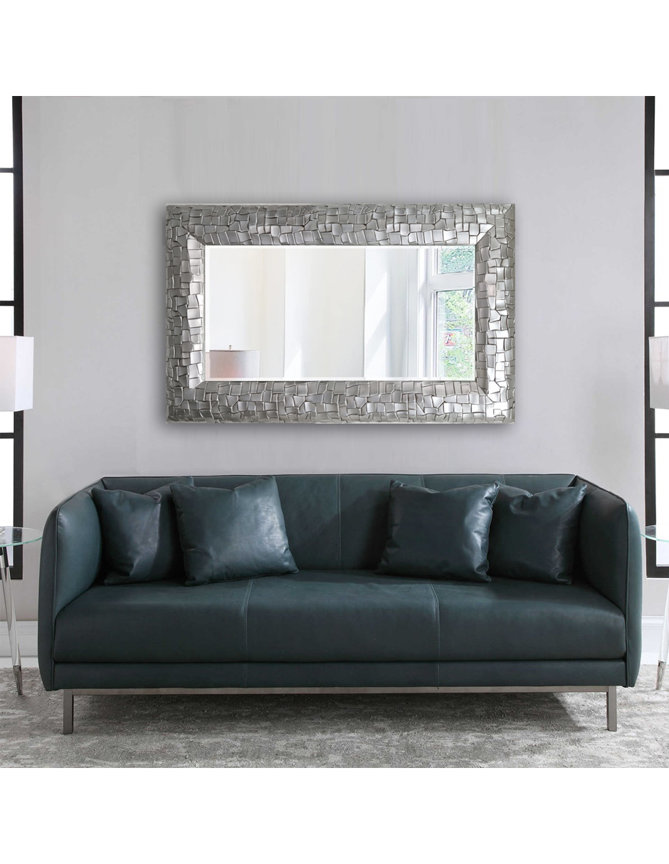 Foto 2 | Espejo de Pared Pearl Plata de 96 x 160 cm