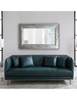 Foto 2 | Espejo de Pared Pearl Plata de 96 x 160 cm