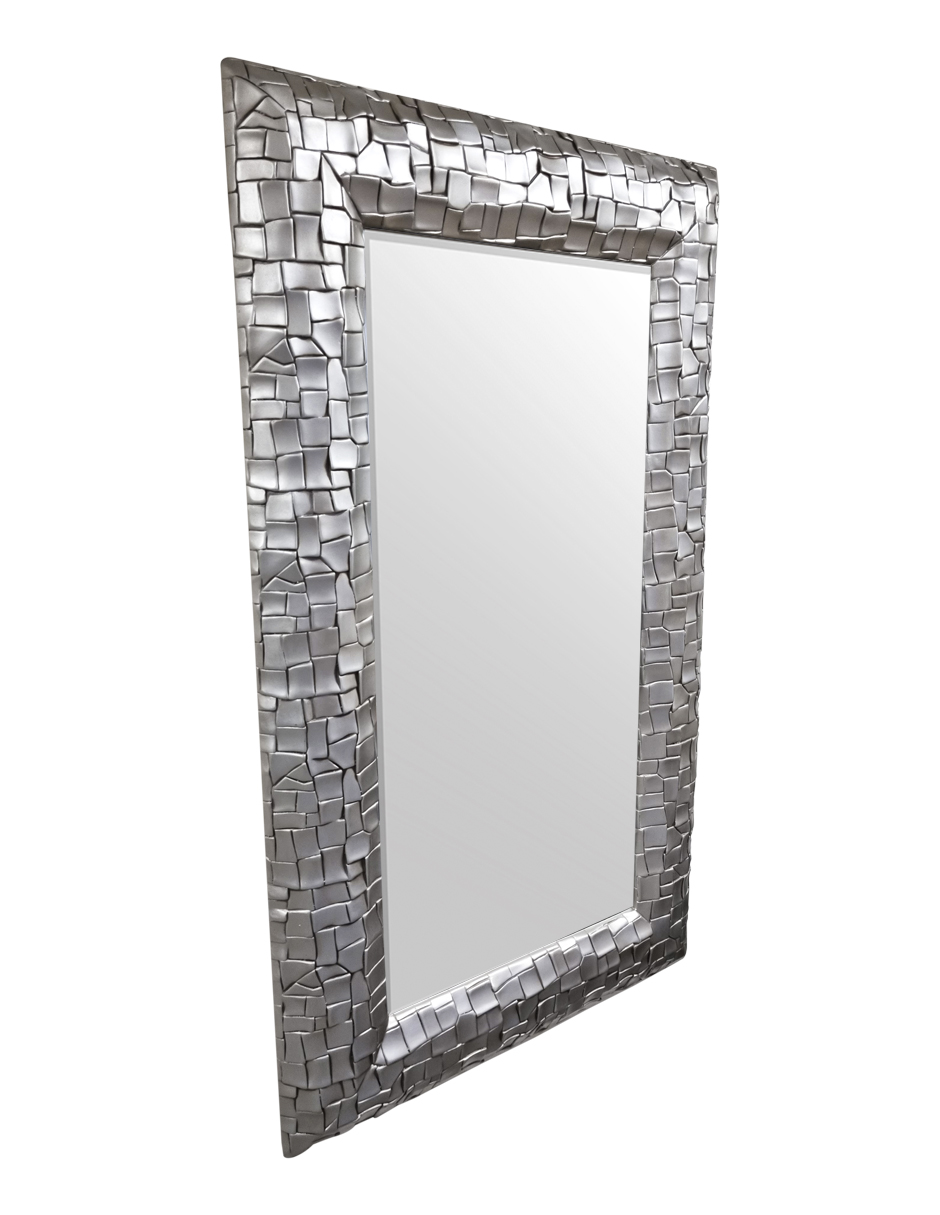 Foto 4 pulgar | Espejo de Pared Pearl Plata de 96 x 160 cm