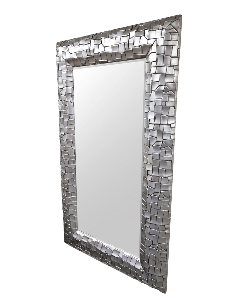 Foto 5 pulgar | Espejo de Pared Pearl Plata de 96 x 160 cm