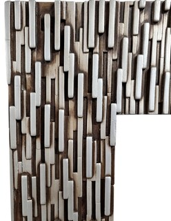 Foto 5 | Espejo de Pared Vasilic color Plata 109 X 135 CM