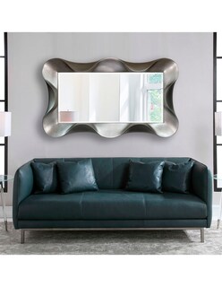 Foto 2 | Espejo Wave color Plata 89 X 153 CM