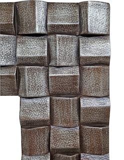 Foto 5 | Espejo de Pared Moldecor Trenti Plata Patina 112 x 137 cm