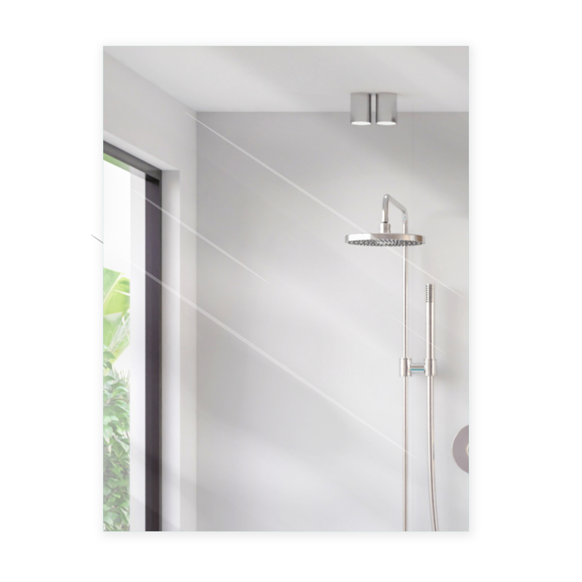 Foto 1 | Espejo Rectangular Gravita 60 x 80 cm