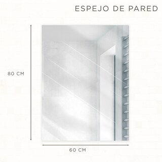 Foto 4 | Espejo Rectangular Gravita 60 x 80 cm